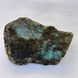 labradoriet - ruw - blauwe gloed