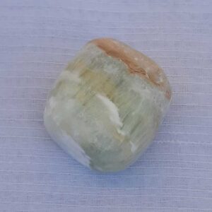 Caribbean blue calciet - handsteen