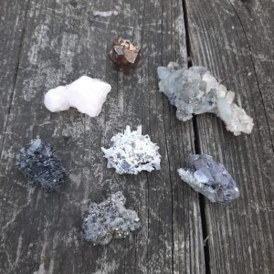 Gemixte mineralen uit Bulgarije